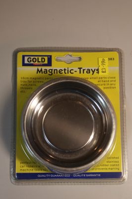 MAGNETIC PIN TRAY  3 inch dia S/Steel